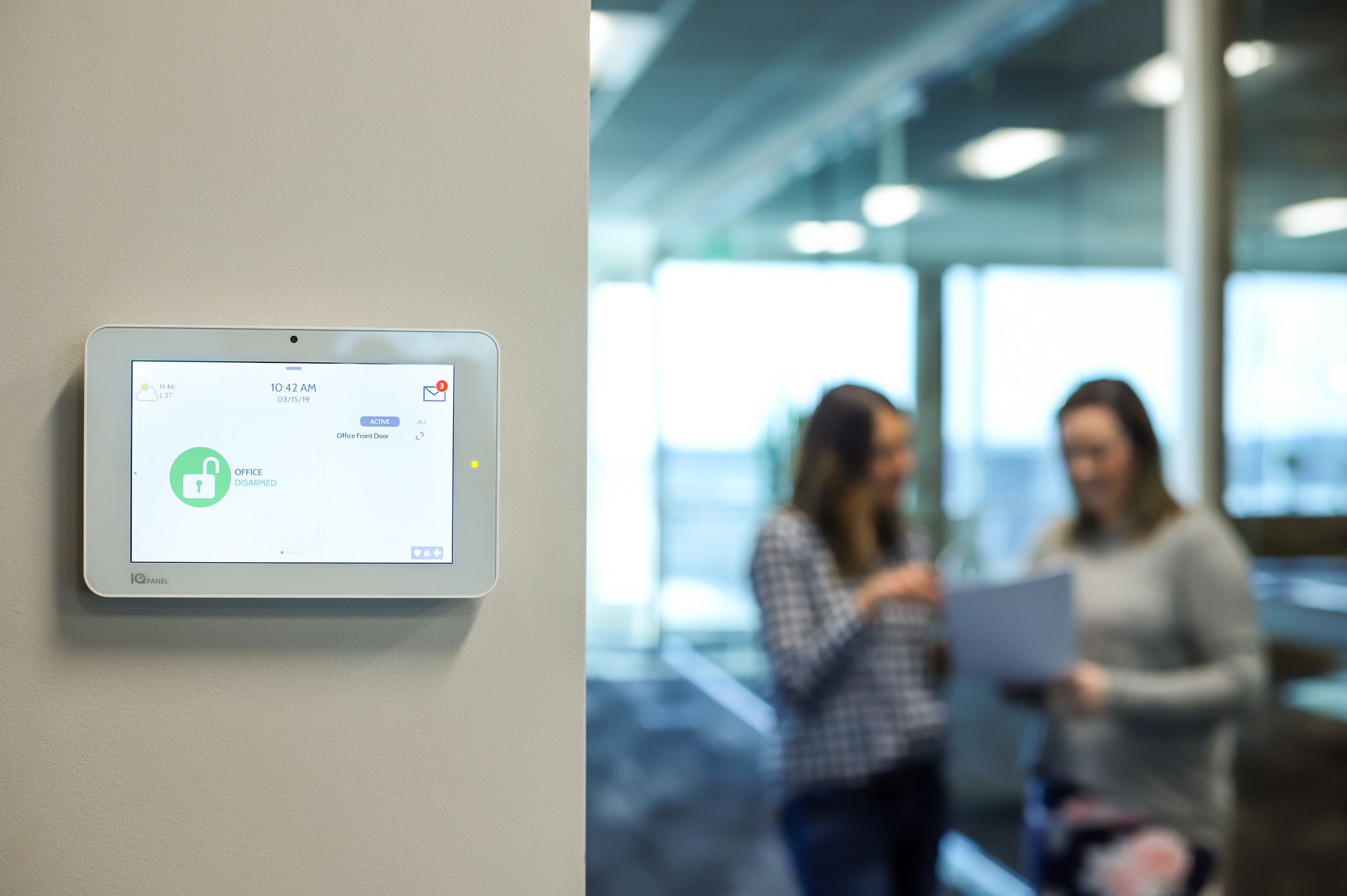 IQ Panel - office setting